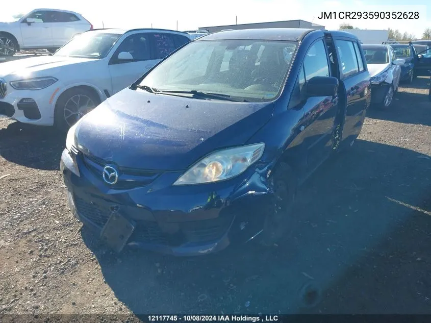 2009 Mazda Mazda5 VIN: JM1CR293590352628 Lot: 12117745