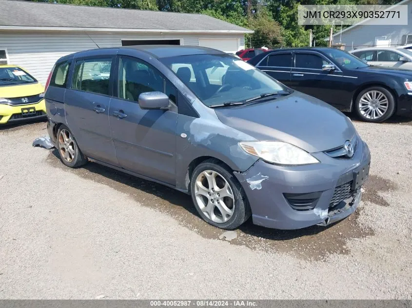 2009 Mazda Mazda5 Sport VIN: JM1CR293X90352771 Lot: 40052987