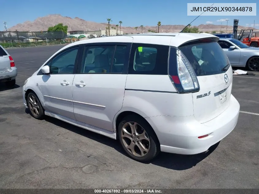 2009 Mazda Mazda5 Touring VIN: JM1CR29LX90344878 Lot: 40267892