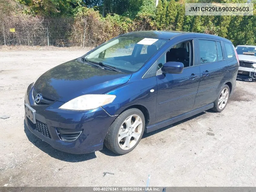 JM1CR29L690329603 2009 Mazda Mazda5 Sport