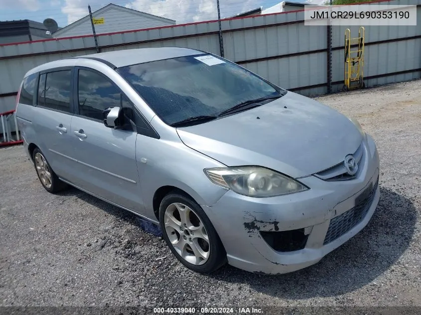 JM1CR29L690353190 2009 Mazda Mazda5 Sport