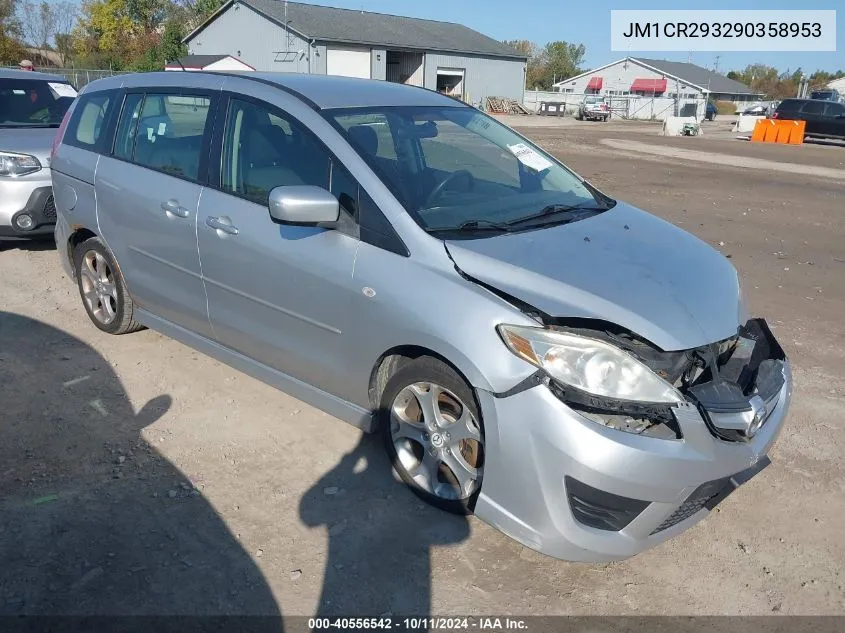 2009 Mazda Mazda5 VIN: JM1CR293290358953 Lot: 40556542