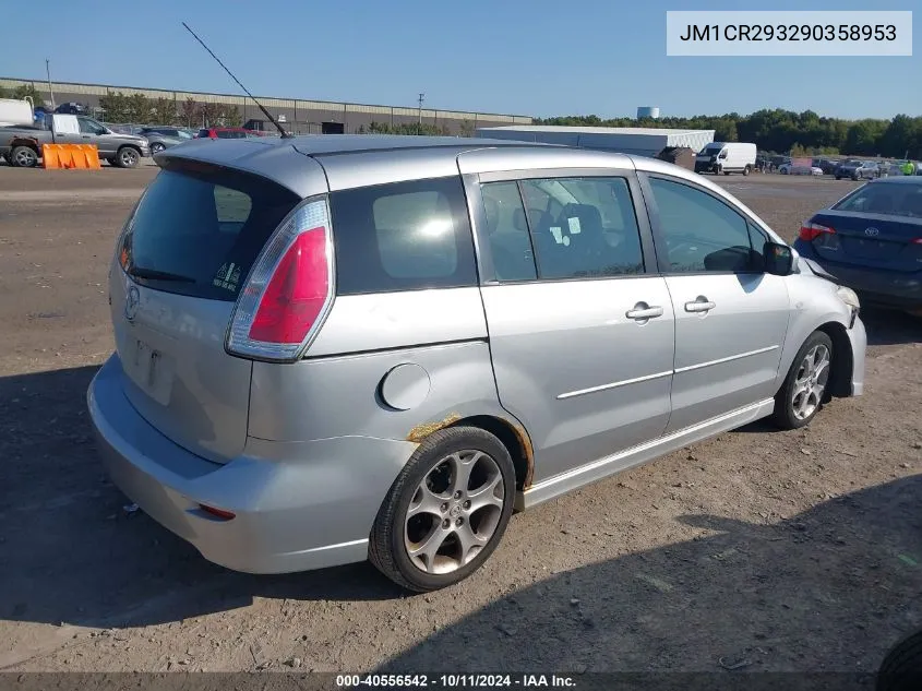 2009 Mazda Mazda5 VIN: JM1CR293290358953 Lot: 40556542