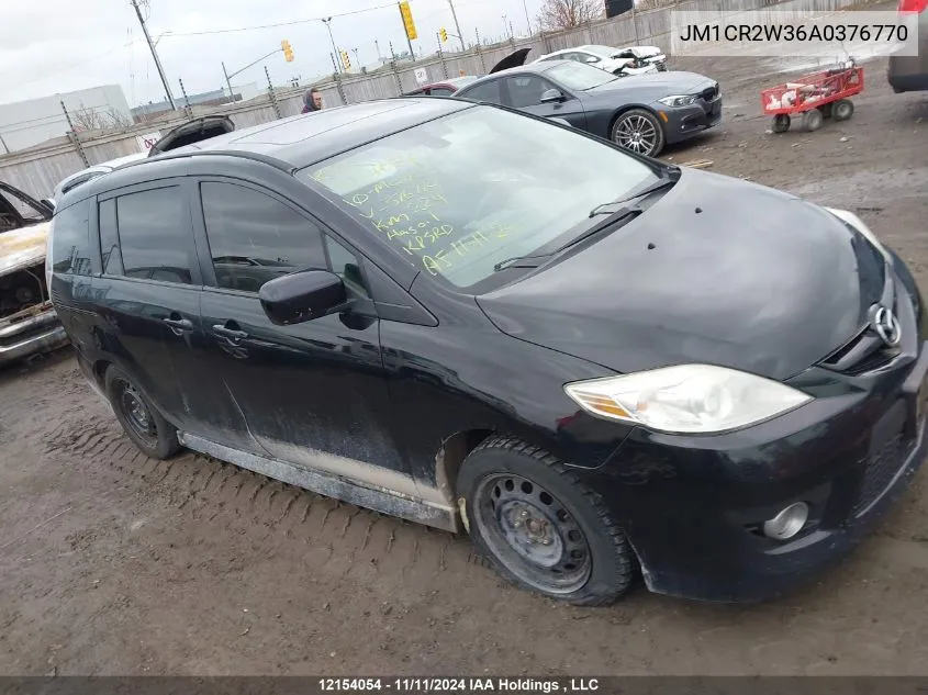 2010 Mazda Mazda5 VIN: JM1CR2W36A0376770 Lot: 12154054