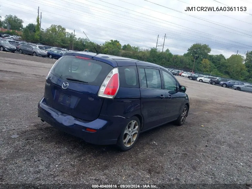 2010 Mazda Mazda5 Sport VIN: JM1CR2WL6A0361153 Lot: 40408616