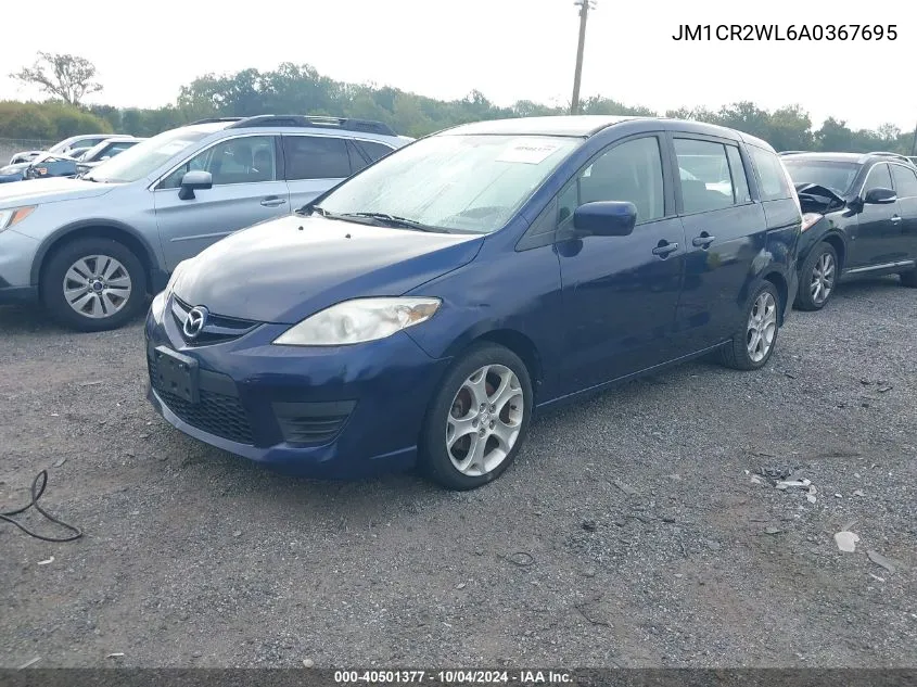 2010 Mazda Mazda5 Sport VIN: JM1CR2WL6A0367695 Lot: 40501377