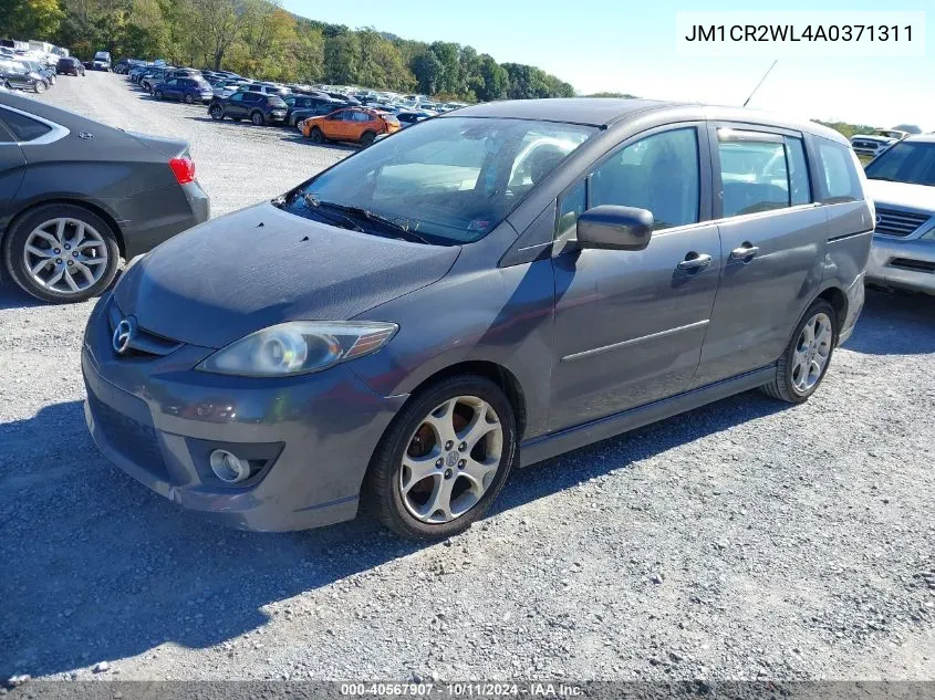 2010 Mazda Mazda5 Grand Touring VIN: JM1CR2WL4A0371311 Lot: 40567907