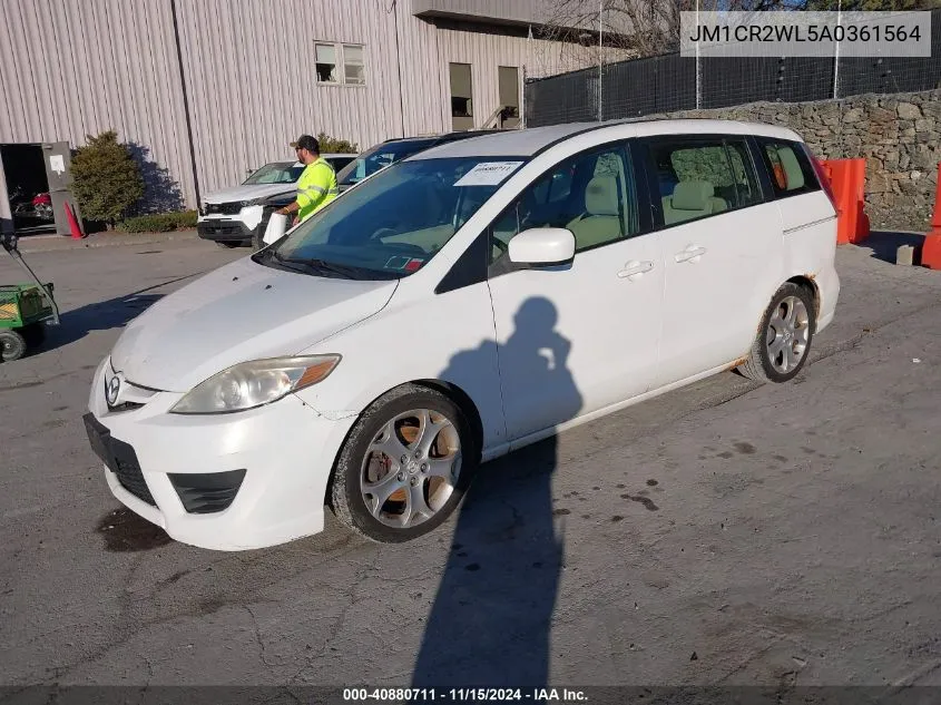 2010 Mazda Mazda5 Sport VIN: JM1CR2WL5A0361564 Lot: 40880711