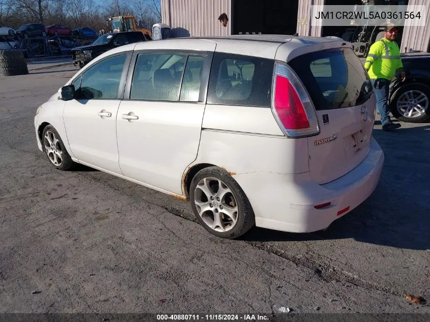 2010 Mazda Mazda5 Sport VIN: JM1CR2WL5A0361564 Lot: 40880711