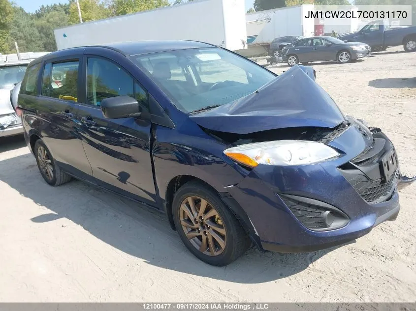 JM1CW2CL7C0131170 2012 Mazda 5