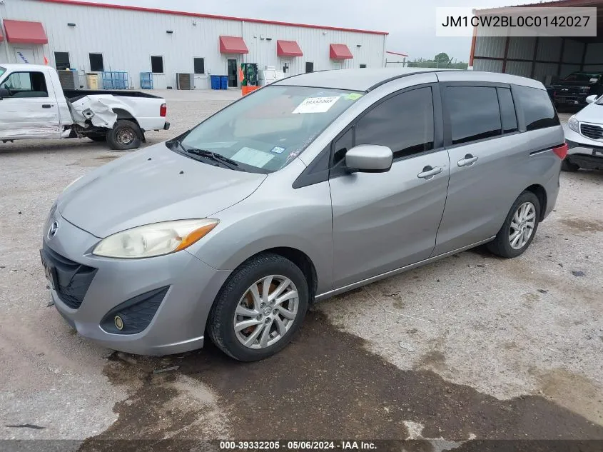 JM1CW2BL0C0142027 2012 Mazda Mazda5 Sport