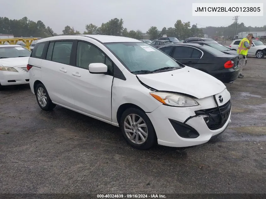 JM1CW2BL4C0123805 2012 Mazda Mazda5 Sport