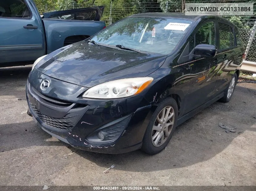 2012 Mazda Mazda5 Grand Touring VIN: JM1CW2DL4C0131884 Lot: 40432491