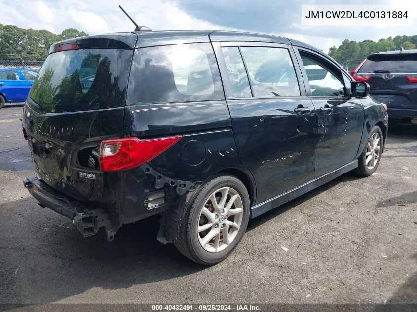 2012 Mazda Mazda5 Grand Touring VIN: JM1CW2DL4C0131884 Lot: 40432491