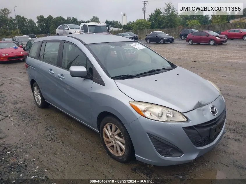 JM1CW2BLXC0111366 2012 Mazda Mazda5 Sport