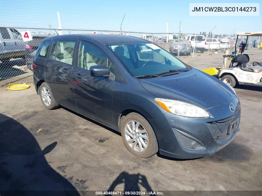 2012 Mazda Mazda5 Sport VIN: JM1CW2BL3C0144273 Lot: 40469471