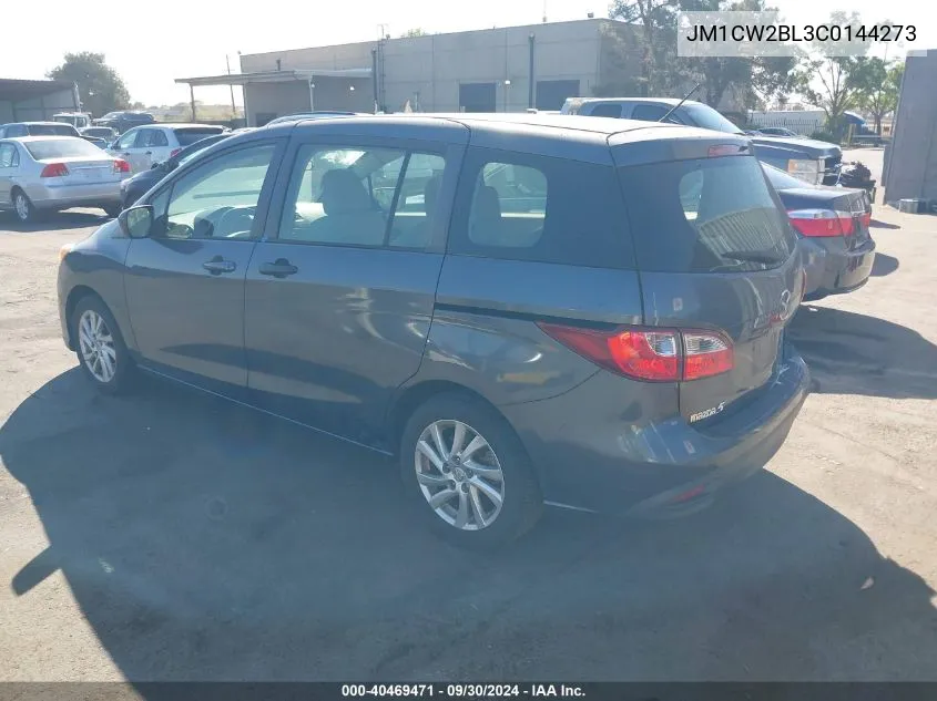 JM1CW2BL3C0144273 2012 Mazda Mazda5 Sport