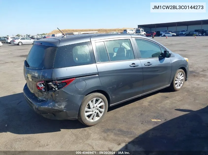 2012 Mazda Mazda5 Sport VIN: JM1CW2BL3C0144273 Lot: 40469471