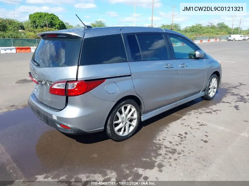 2012 Mazda Mazda5 Grand Touring VIN: JM1CW2DL9C0121321 Lot: 40497781