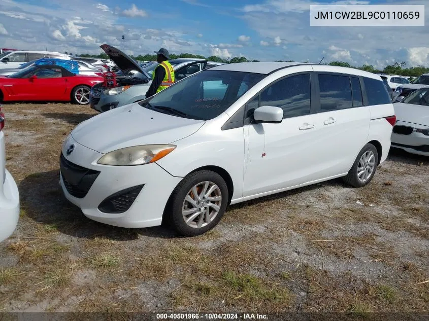 2012 Mazda Mazda5 Sport VIN: JM1CW2BL9C0110659 Lot: 40501966