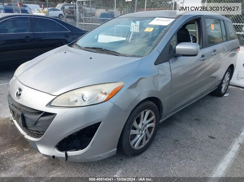 2012 Mazda Mazda5 Sport VIN: JM1CW2BL3C0129627 Lot: 40514341