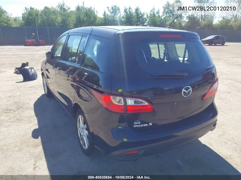 JM1CW2BL2C0120210 2012 Mazda Mazda5 Sport