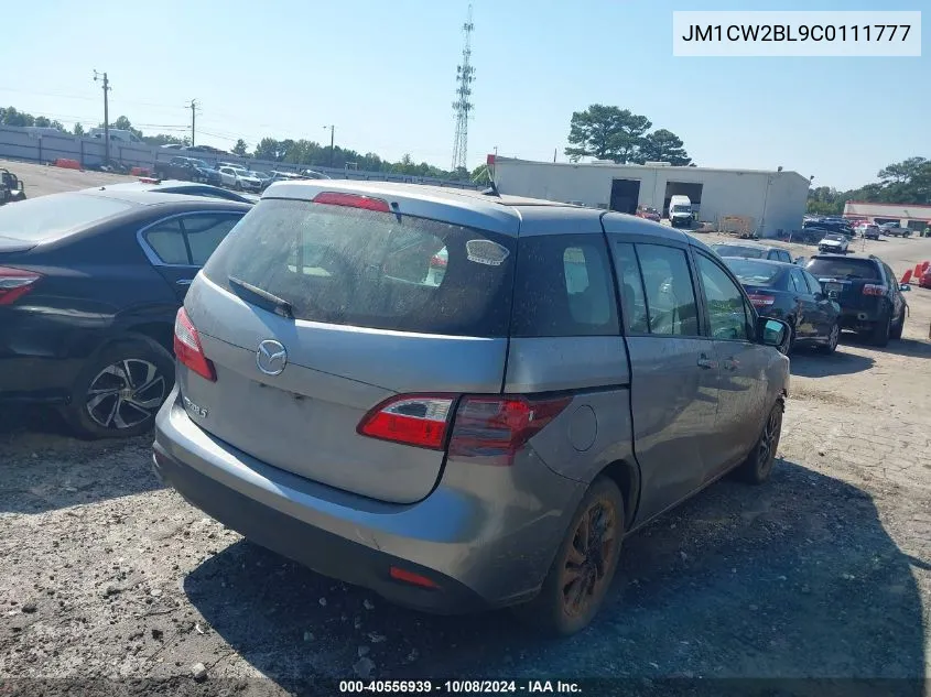 2012 Mazda Mazda5 Sport VIN: JM1CW2BL9C0111777 Lot: 40556939