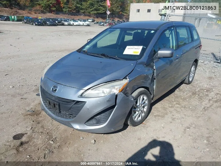 2012 Mazda Mazda5 Sport VIN: JM1CW2BL8C0121863 Lot: 40597661