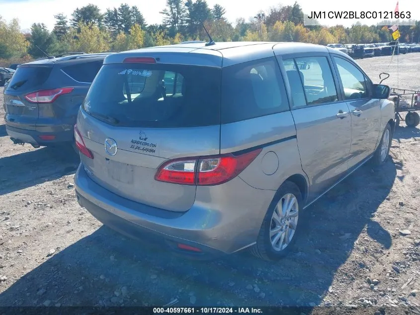 2012 Mazda Mazda5 Sport VIN: JM1CW2BL8C0121863 Lot: 40597661