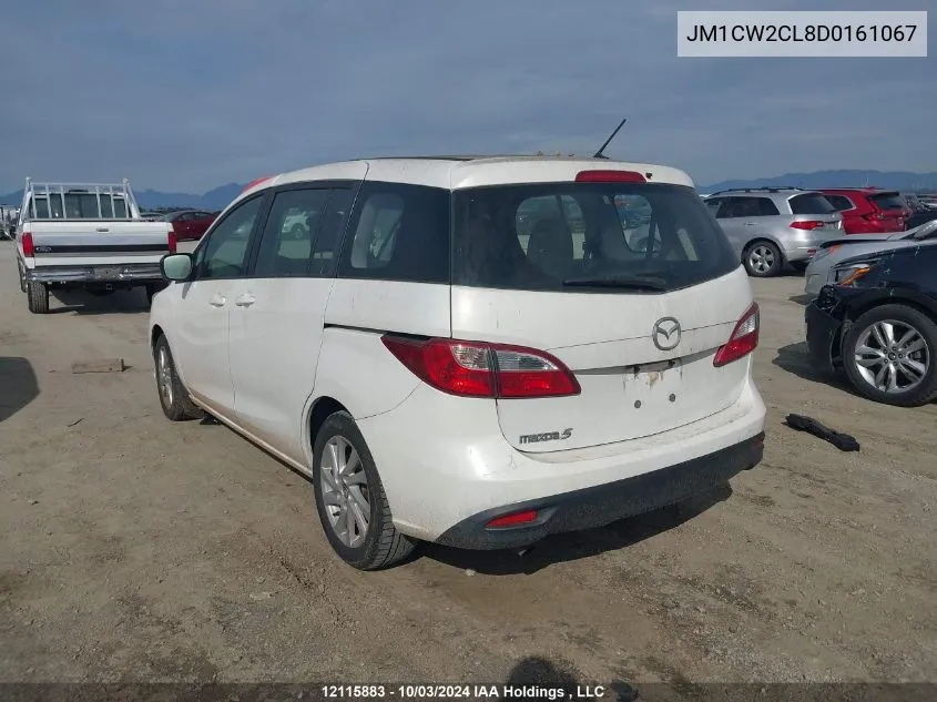 JM1CW2CL8D0161067 2013 Mazda 5