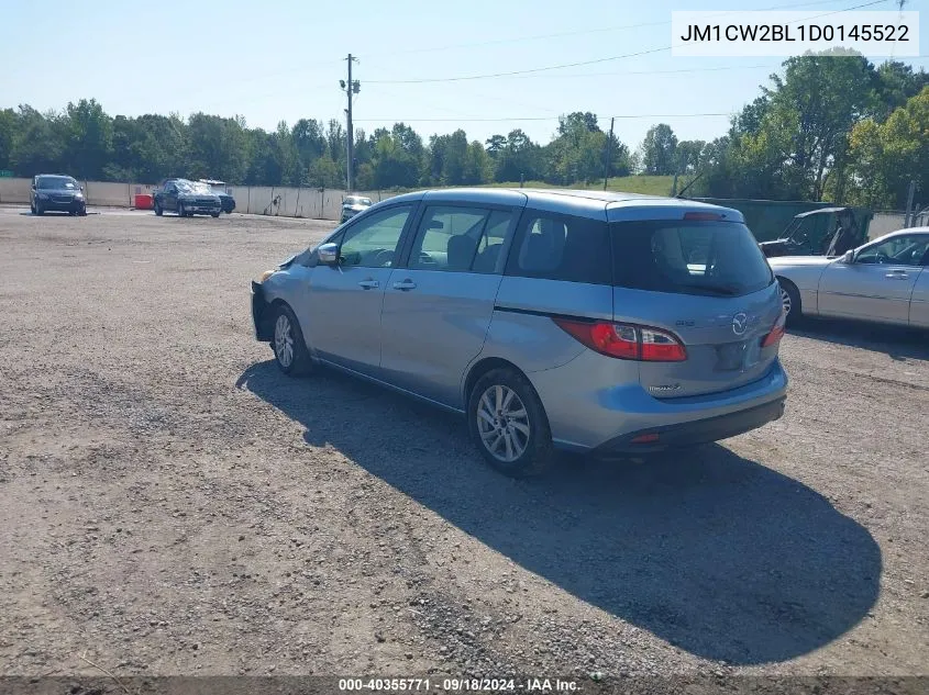 2013 Mazda Mazda5 Sport VIN: JM1CW2BL1D0145522 Lot: 40355771