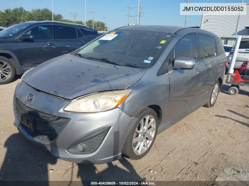 JM1CW2DL0D0155052 2013 Mazda Mazda5 Grand Touring