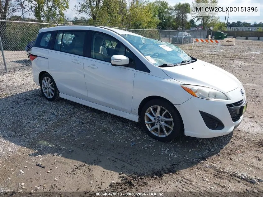 2013 Mazda Mazda5 Touring VIN: JM1CW2CLXD0151396 Lot: 40479013