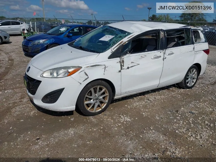 2013 Mazda Mazda5 Touring VIN: JM1CW2CLXD0151396 Lot: 40479013