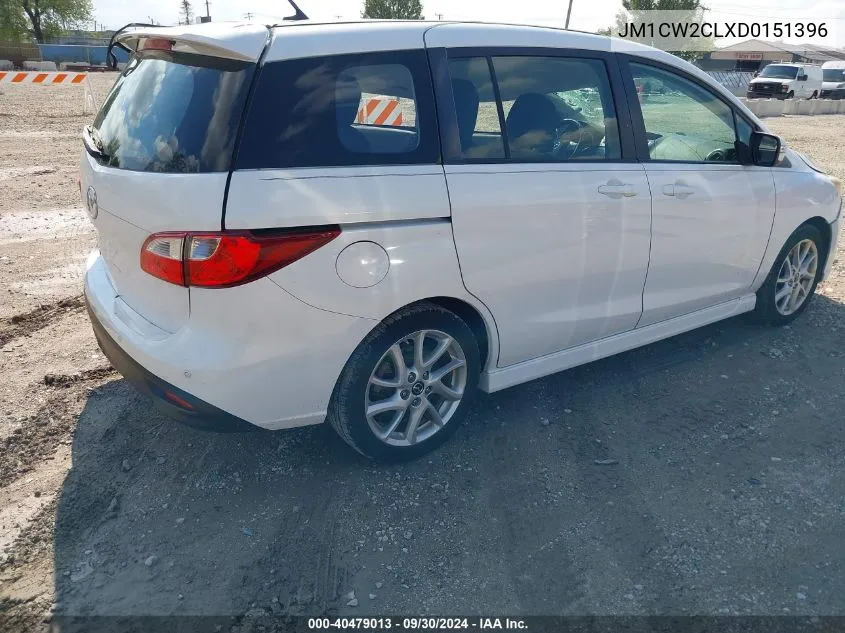 JM1CW2CLXD0151396 2013 Mazda Mazda5 Touring