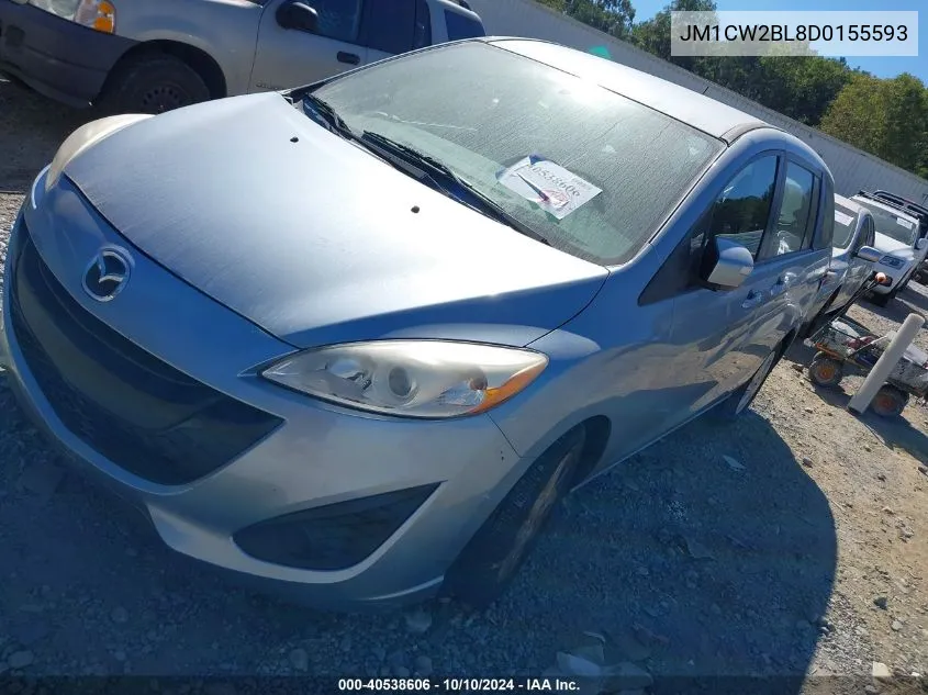 2013 Mazda Mazda5 Sport VIN: JM1CW2BL8D0155593 Lot: 40538606