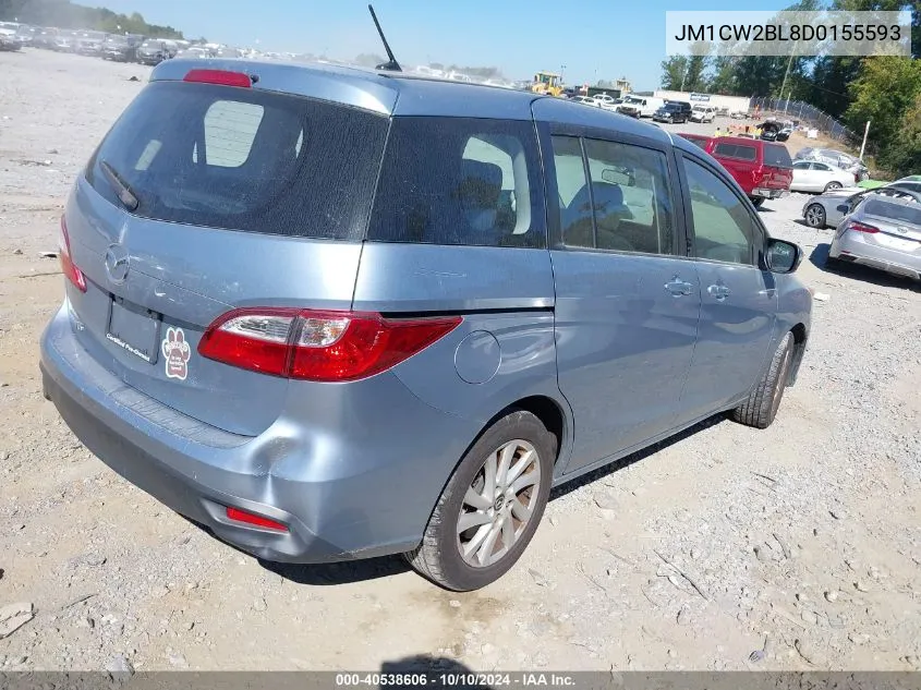 2013 Mazda Mazda5 Sport VIN: JM1CW2BL8D0155593 Lot: 40538606