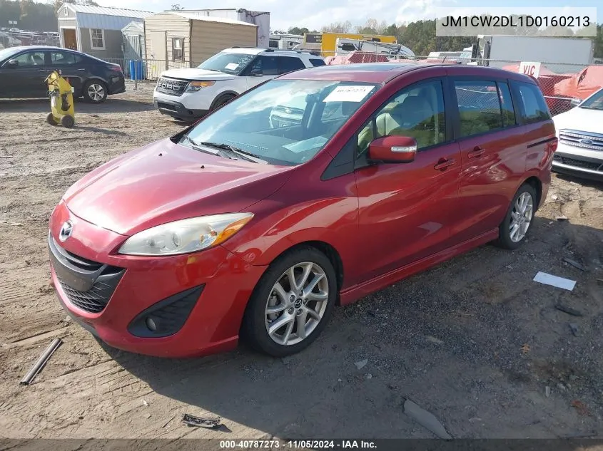 2013 Mazda Mazda5 Grand Touring VIN: JM1CW2DL1D0160213 Lot: 40787273