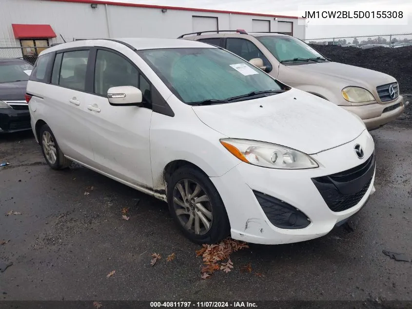 2013 Mazda Mazda5 Sport VIN: JM1CW2BL5D0155308 Lot: 40811797