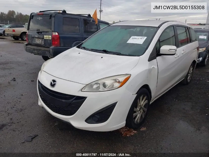 2013 Mazda Mazda5 Sport VIN: JM1CW2BL5D0155308 Lot: 40811797