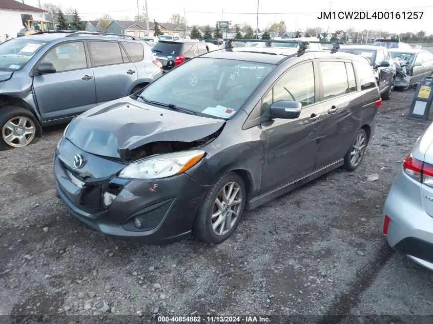 2013 Mazda Mazda5 Grand Touring VIN: JM1CW2DL4D0161257 Lot: 40854862