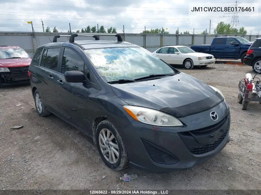 2014 Mazda 5 Touring VIN: JM1CW2CL8E0176461 Lot: 12065622