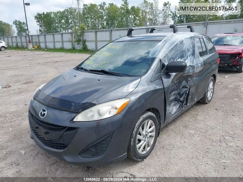 2014 Mazda 5 Touring VIN: JM1CW2CL8E0176461 Lot: 12065622