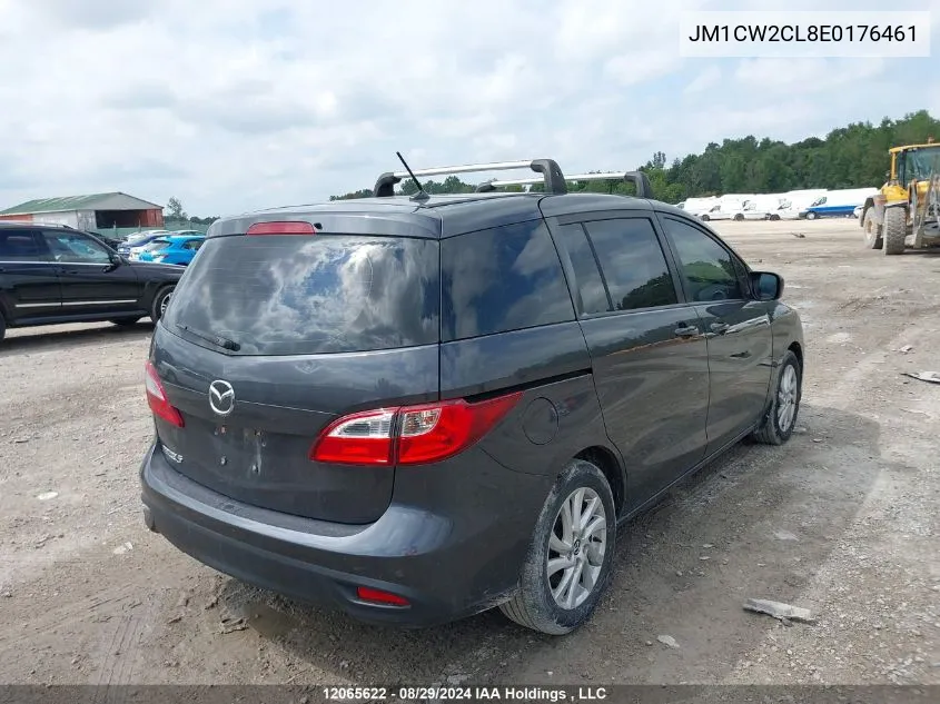 2014 Mazda 5 Touring VIN: JM1CW2CL8E0176461 Lot: 12065622