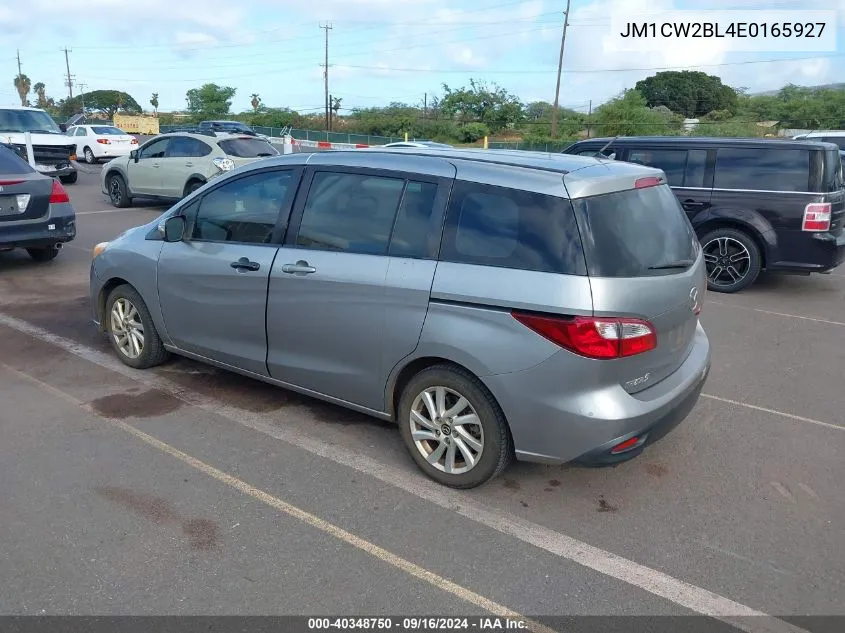 2014 Mazda Mazda5 Sport VIN: JM1CW2BL4E0165927 Lot: 40348750