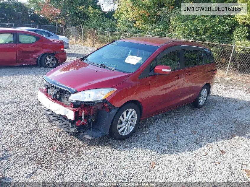 2014 Mazda Mazda5 Sport VIN: JM1CW2BL9E0163851 Lot: 40421744