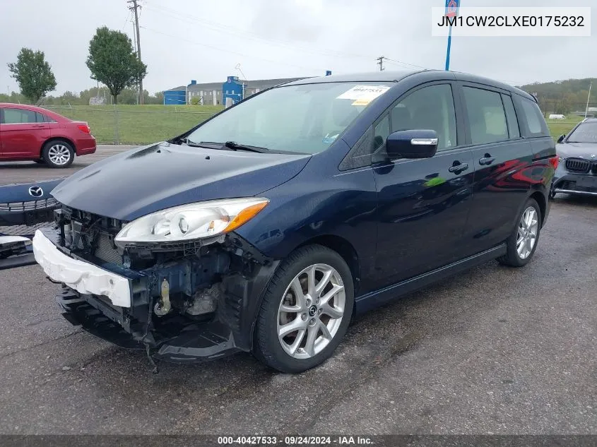 2014 Mazda Mazda5 Touring VIN: JM1CW2CLXE0175232 Lot: 40427533