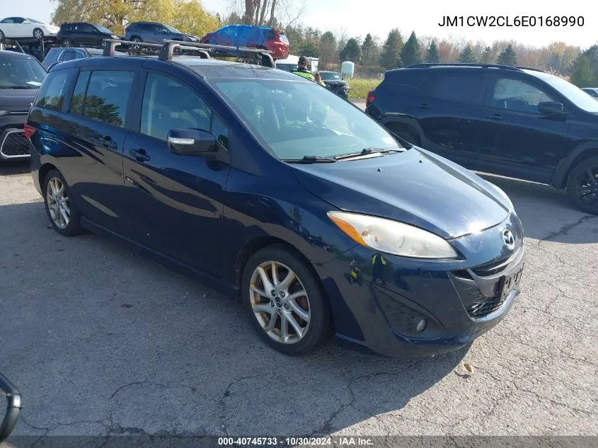 2014 Mazda Mazda5 Touring VIN: JM1CW2CL6E0168990 Lot: 40745733