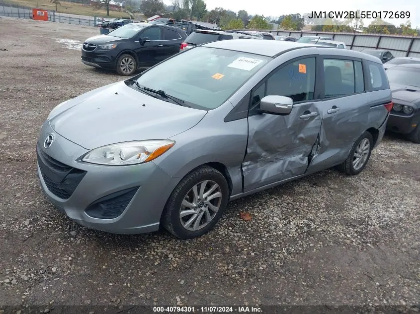 2014 Mazda Mazda5 Sport VIN: JM1CW2BL5E0172689 Lot: 40794301