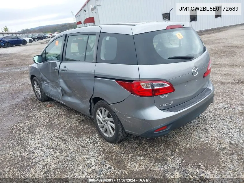 2014 Mazda Mazda5 Sport VIN: JM1CW2BL5E0172689 Lot: 40794301